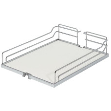 Навісна корзина-полиця ARENA  CLASSIC 550x452x106мм, сталь, хром./ біл.