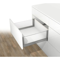 Комплект выдвижного ящика Nova Pro Scala Crystal Plus H140, длина 550 мм, цвет серый