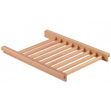 Тримач для штанів на 9 штанів бук лакований 720x525x65мм