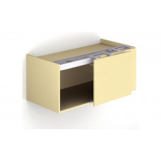 Комплект фурнітури FINETTA FLATFRONT S/OS 15 FB для 2-х дверей шириною 1400мм