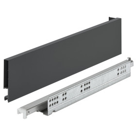 Комплект висувних шухляд Matrix Box Slim A30 антрацит 16/89/500мм