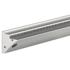 Полиця скляна з LED 2006 12V/2-4W RGB 70х175х600мм