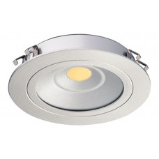 Світильник LED 3010 24V/3.25W алюміній колір: срібний денне світло 6000К