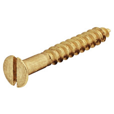 Шуруп з потайн. голівкою 2,5х16 мм, DIN 97, латунь